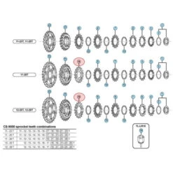 Pignon Shimano Dura Ace CS-9000 - 11 Vitesses - 17 Dents - 11-28/12-25/12-28 Dents 5 Pignon Shimano Dura Ace CS-9000 - 11 Vitesses - 17 Dents - 11-28/12-25/12-28 Dents -Magasin De Vélos De Qualité pignon shimano dura ace cs 9000 11 vitesses 17 dents 11 28 12 25 12 28 dents 1