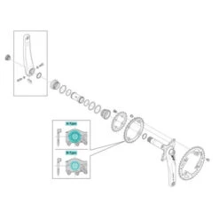 Plateau Shimano Deore XT Intérieur 32T B-Type - Y1MM98130 5 Plateau Shimano Deore XT Intérieur 32T B-Type - Y1MM98130 -Magasin De Vélos De Qualité plateau shimano deore xt fc t781 interieur 32t b type y1mm98130 1