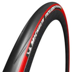 Pneu Michelin Power Endurance - Noir/Rouge 700X25c